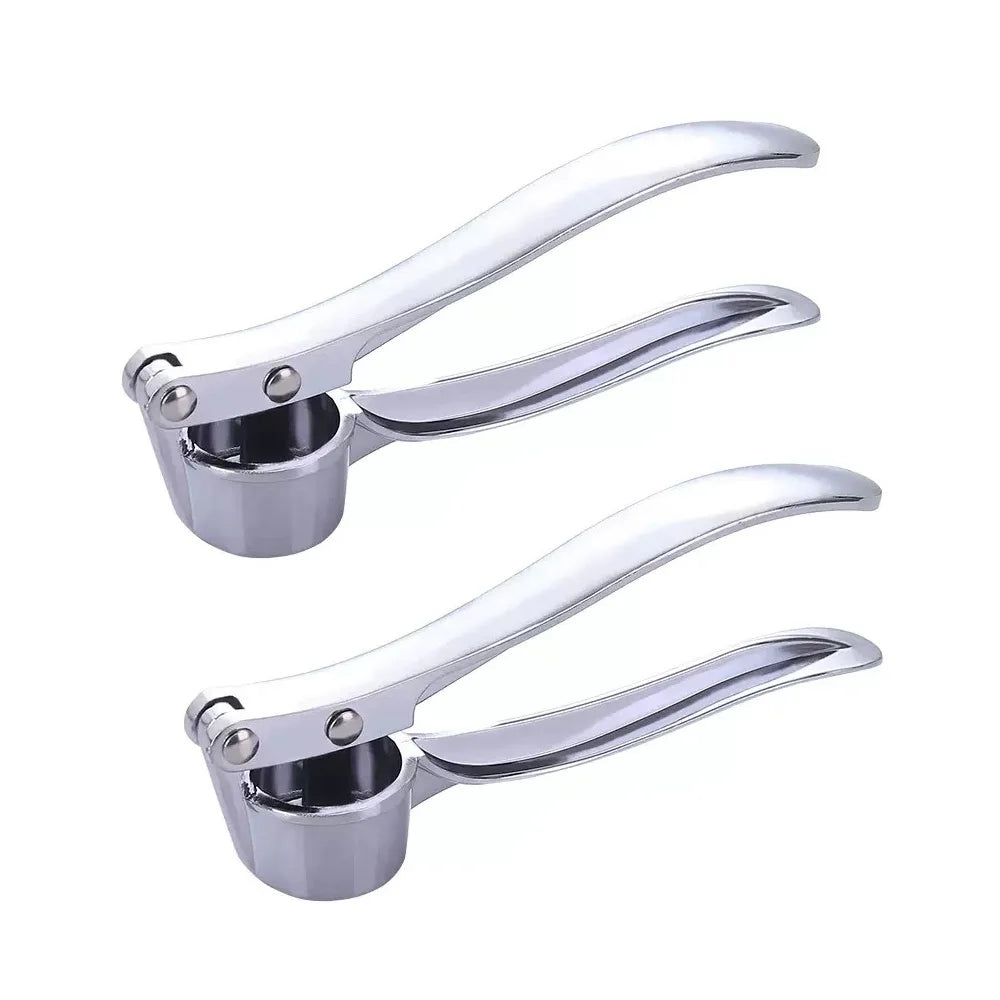 Garlic Press Crusher Mincer Kitchen Stainless Steel Garlic Smasher Squeezer Manual Press Grinding Tool Kitchen Accessories Oasis Select 2PCS