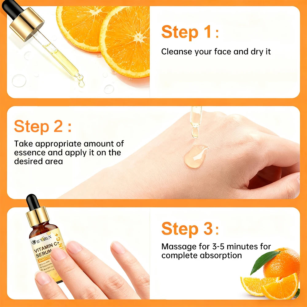 SUYARUN Vitamin C Brightening Face Serum – All Skin Types