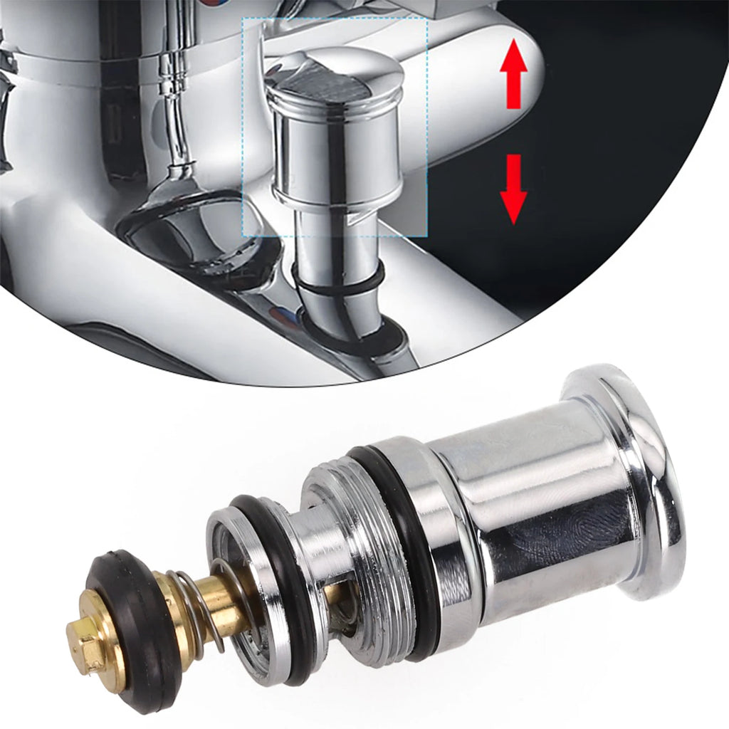 Bathing Experience Water Diverter Valve Pull-up Diverter As Shown Corrosion-resistant Easy Installation Rust-proof For Faucet Oasis Select