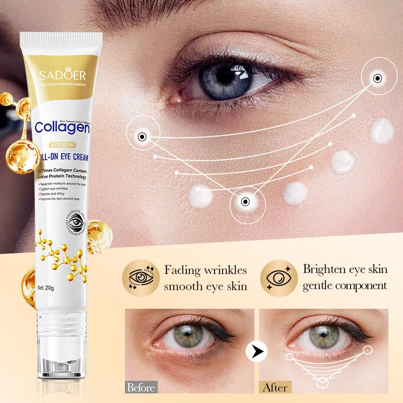 Collagen Eye Cream – Brightening, Firming & Moisturizing