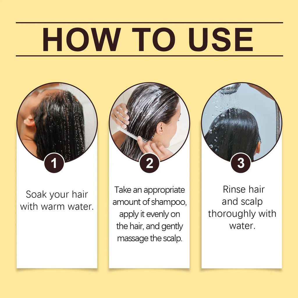 Jasmine Hair Nourishing Shampoo Repair Damaged Improve Thicken Scalp Irritating Treatment Control Dandruff Hair Growth Shampoo Oasis Select