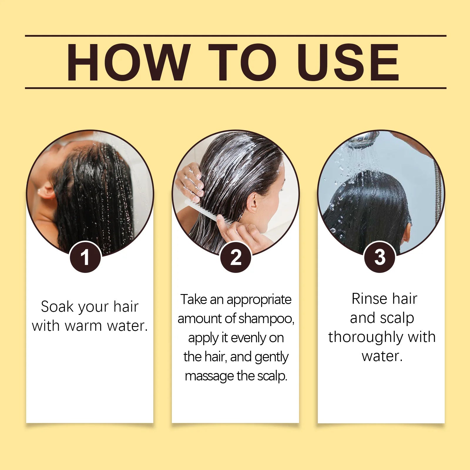 Jasmine Hair Nourishing Shampoo Repair Damaged Improve Thicken Scalp Irritating Treatment Control Dandruff Hair Growth Shampoo Oasis Select
