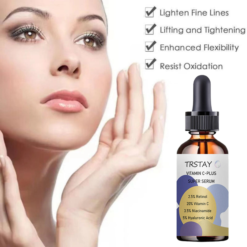 Vitamin C & Retinol Face Serum – Brighten & Smooth Skin