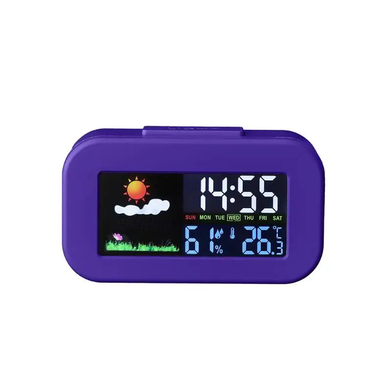 Weather Station Clock – Color Display, Temp & Humidity Monitor