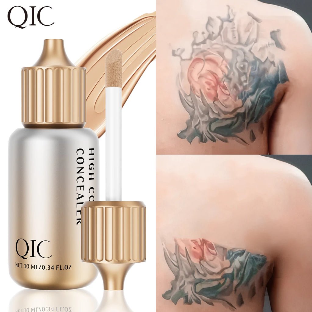QIC Liquid Concealer – Full Coverage, Matte & Waterproof