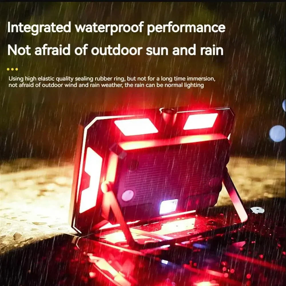 Portable LED Camping Tent Light Rechargeable Searchlight High Power Outdoor Emergency Lighting Waterproof Hanging Night Lamp Oasis Select