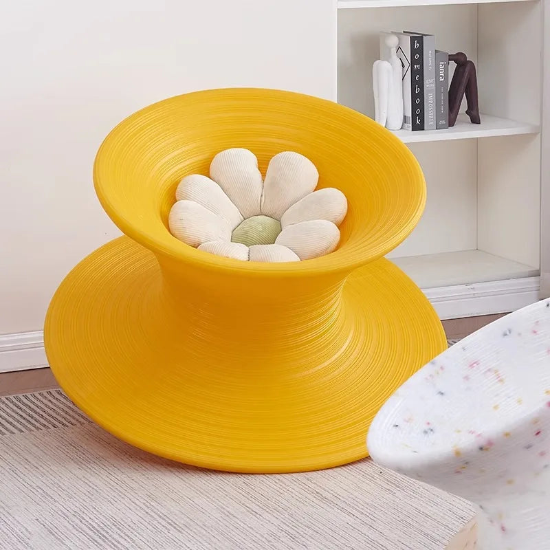 Nordic ins Internet celebrity creative gyro chair shopping mall leisure seat amusement park 360 degree rotating tumbler stool Oasis Select