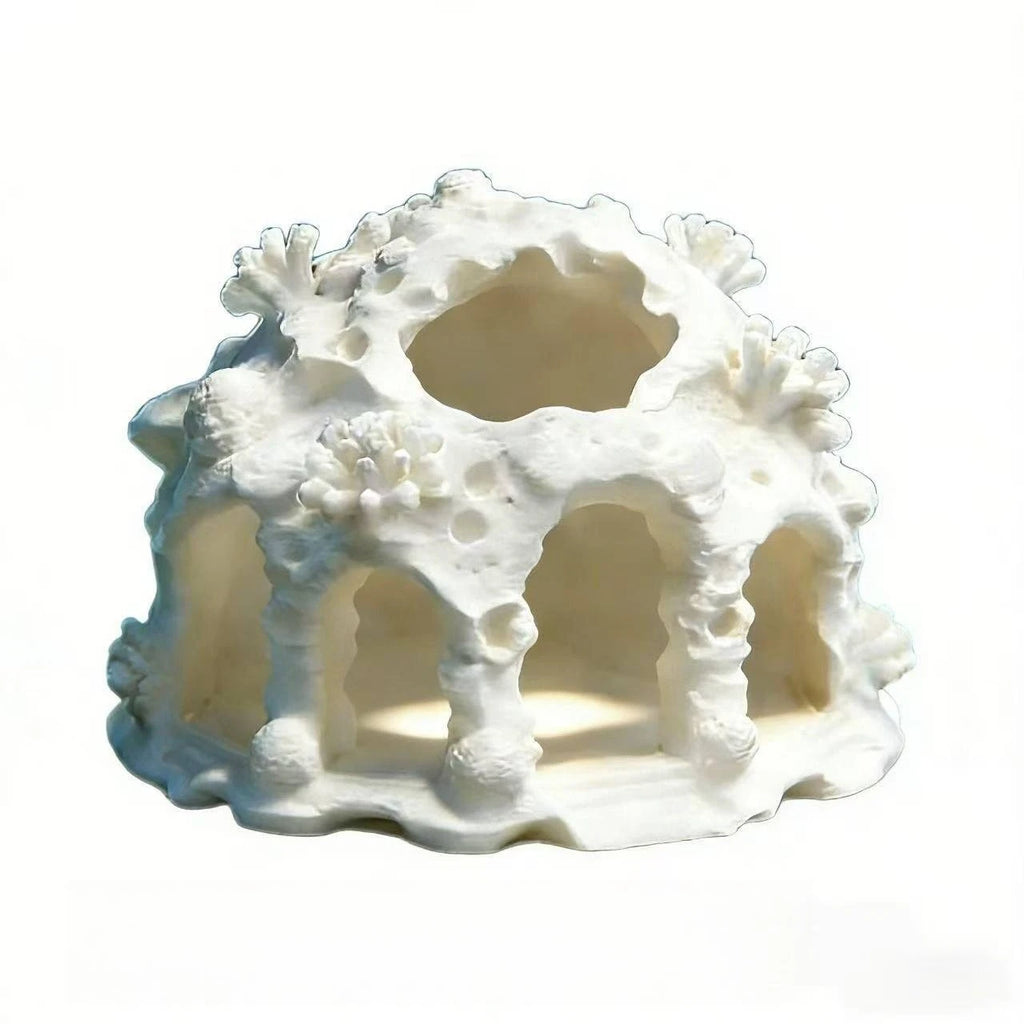 Aquarium Hideaway Cave Decor Fish Shrimp Breeding Shelter Underwater Hiding House for Aquarium Safe Resting Fish Ornament Oasis Select