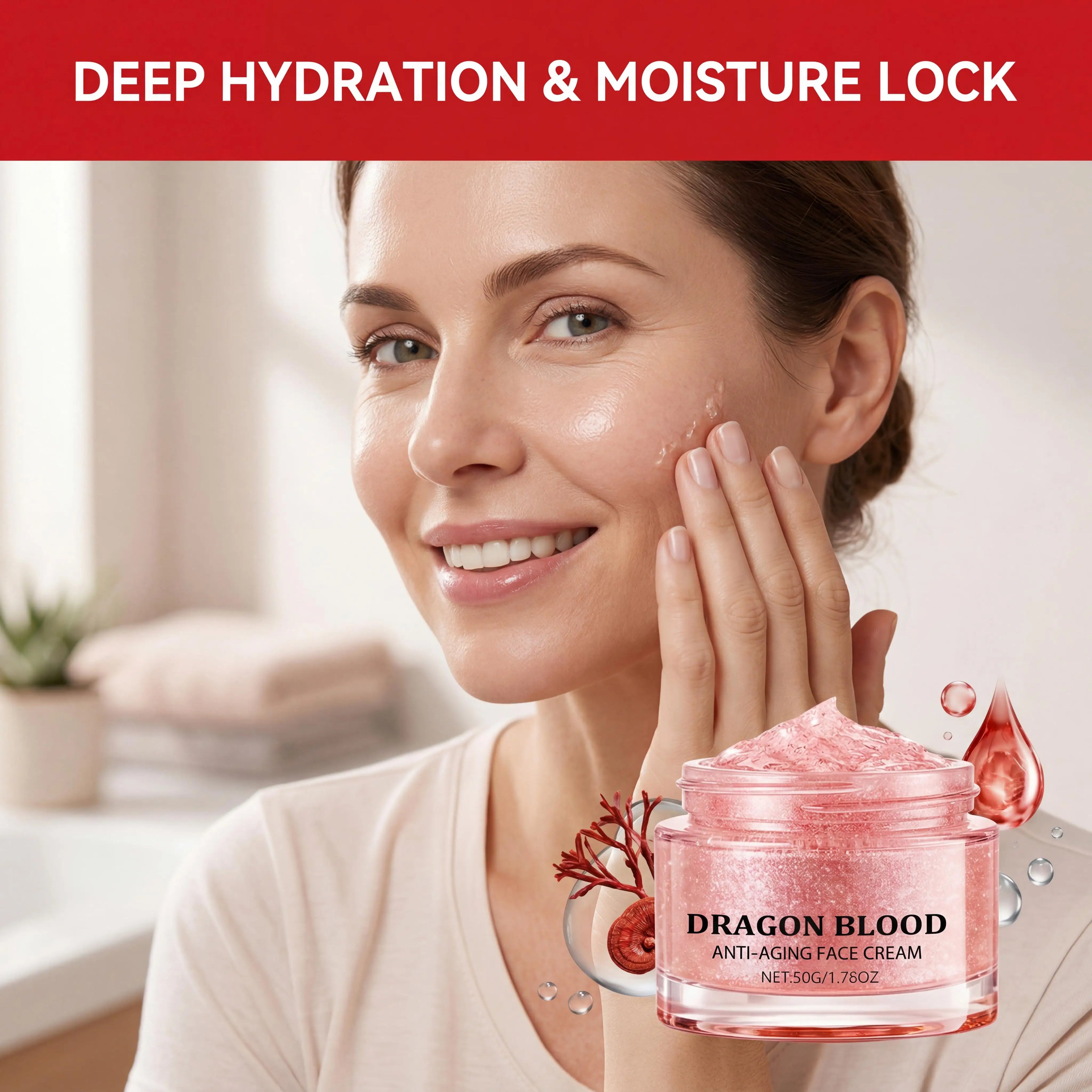 Dragon Blood Retinol Face Cream – Brightening & Firming 50g Brightening Face Cream Oasis Select