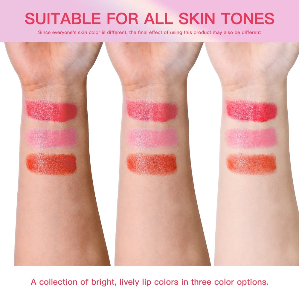 Glass Tinted Lip Balm Light Cherry Red Orange Glow Moisturizing Vegetarian Lip Balm With Bright Clear Color Korea Lip Cosmetics Oasis Select