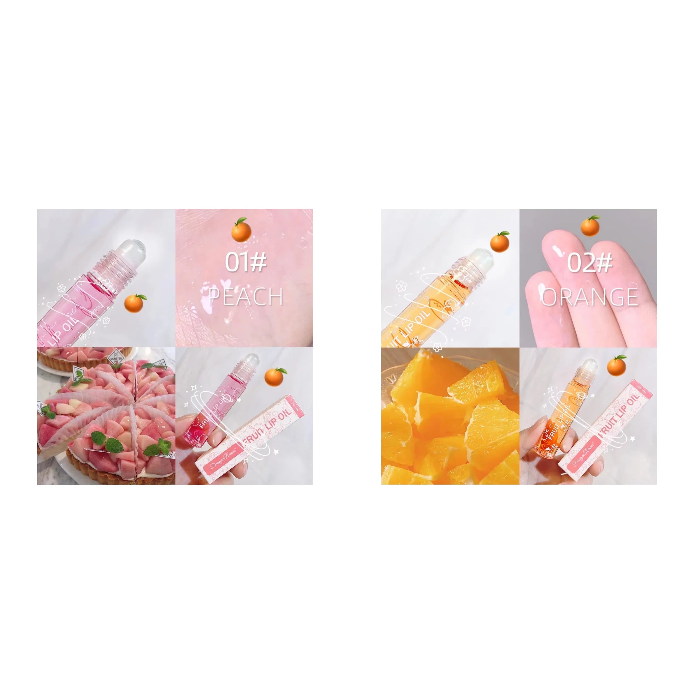 Fruit Shea Lip Oil – Moisturizing Liquid Lip Balm