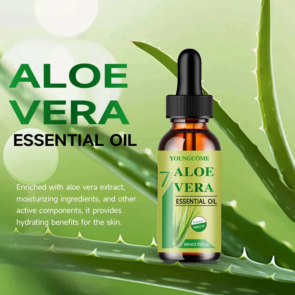 Organic Aloe Vera Oil – Hydrating Skin & Hair Nourishing Oil Aloe Vera Body Oil Oasis Select