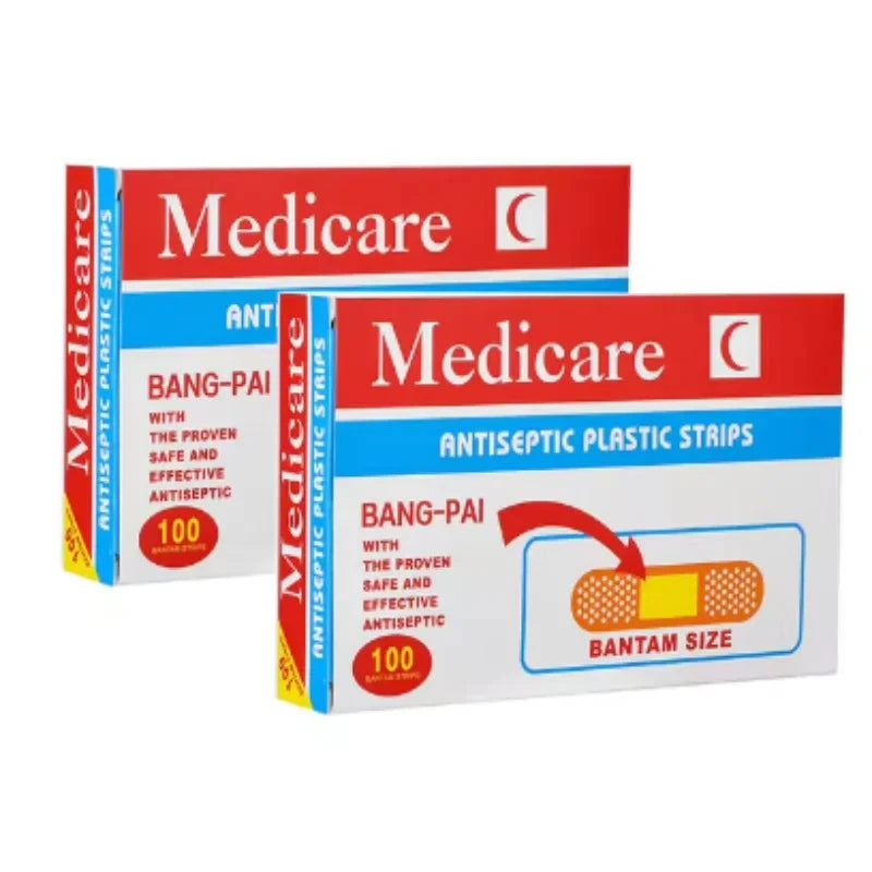 100pcspack Waterproof Wound Dressing Patches Tape First Aid Self-Adhesive Plaster Bandage Non-woven Fabrics Band Aid for Kids Oasis Select