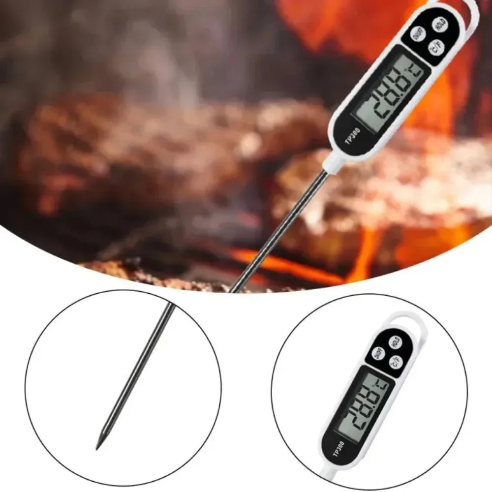Food Thermometer TP300 Digital Kitchen Water Oil Thermometer for Meat Cooking Food Probe BBQ Electronic Oven Kitchen Tools Oasis Select