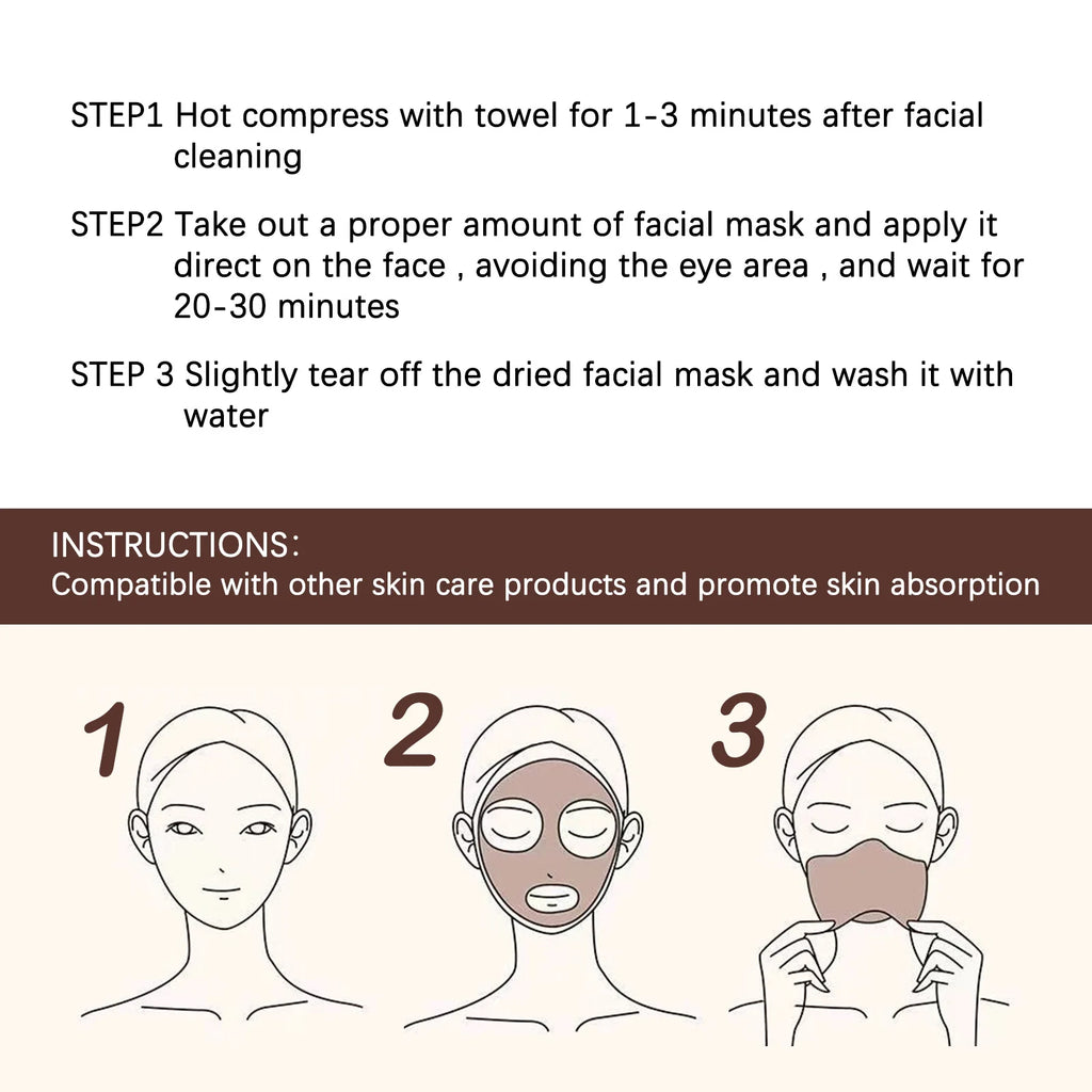 Jaysuing Brightening Peel-Off Face Mask 100g – Deep Cleanse