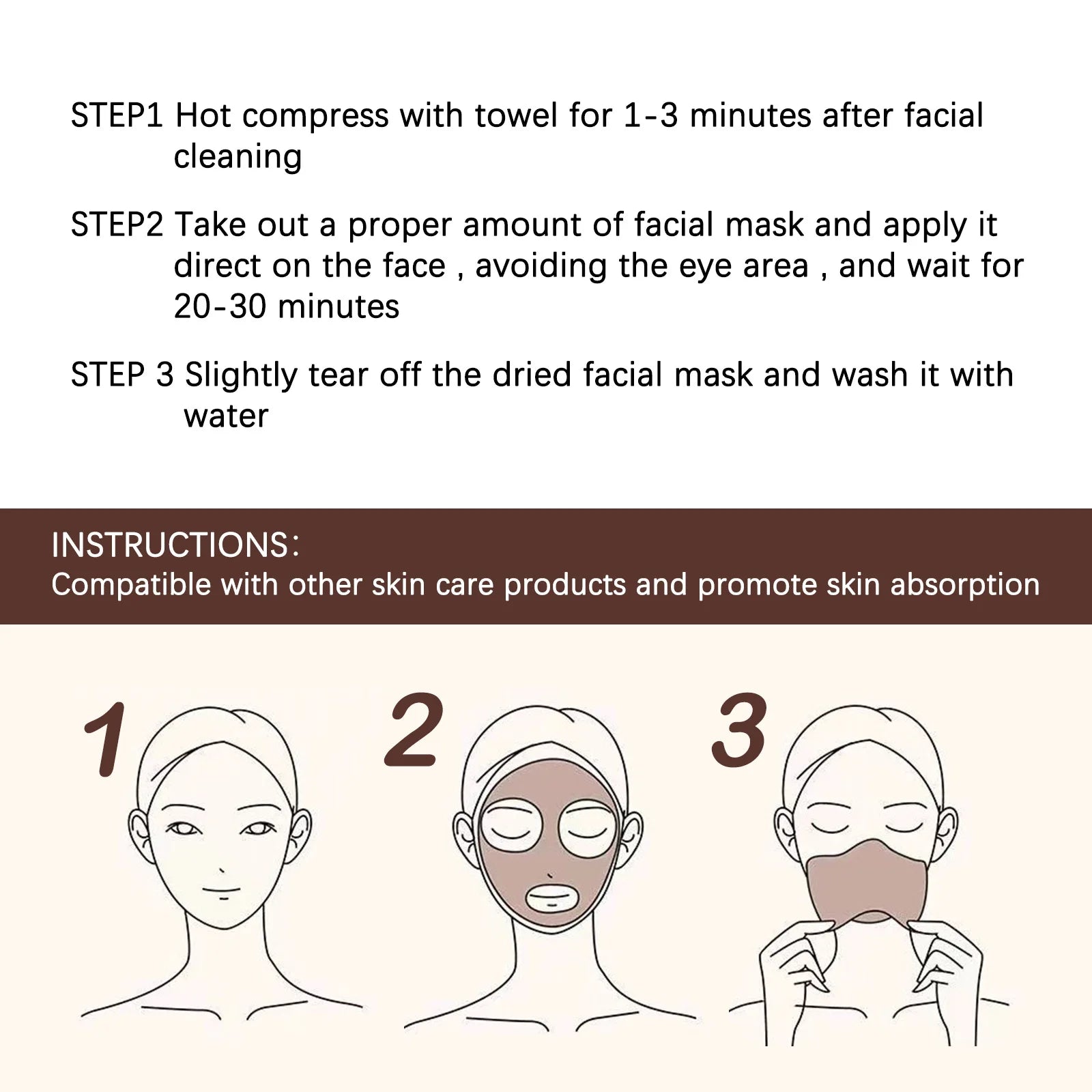 Jaysuing Brightening Peel-Off Face Mask 100g – Deep Cleanse