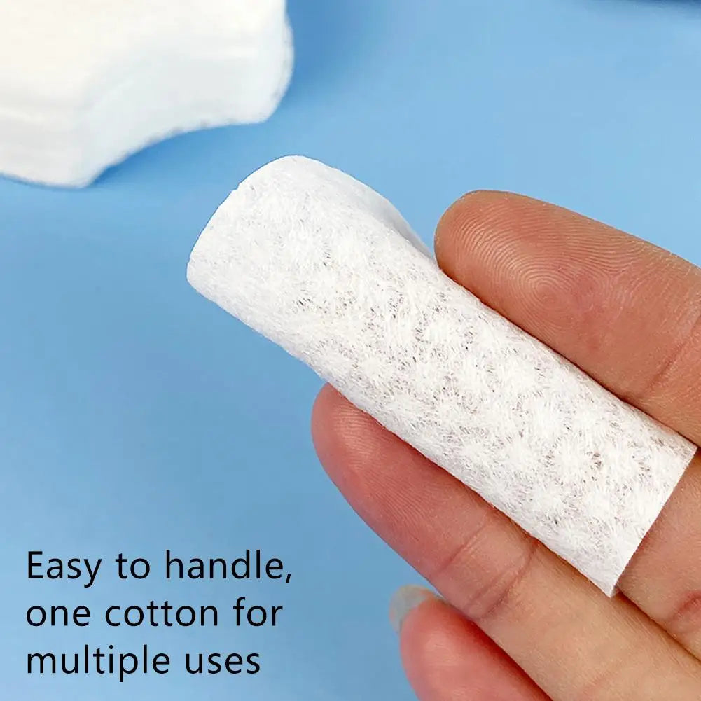 Premium Cotton Rounds for Face (300/600/1200 Count) Certified Organic Hypoallergenic Soft Absorbent for Makeup Beauty Cosmetics Oasis Select