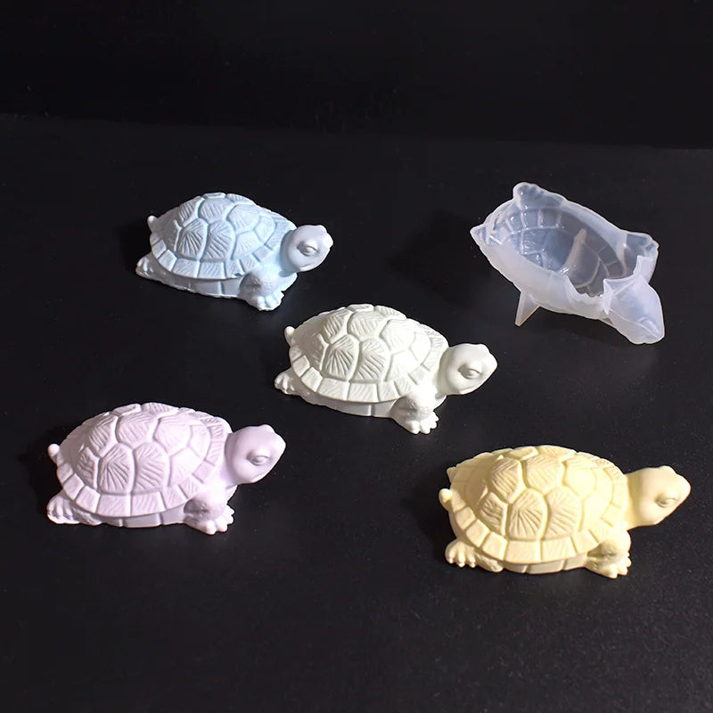 1pc 3D Sea Turtle Mold Candle Making Silicone Mould for DIY Craft Projects Office Home Decoration and Gift Idea for Beach Lovers Oasis Select