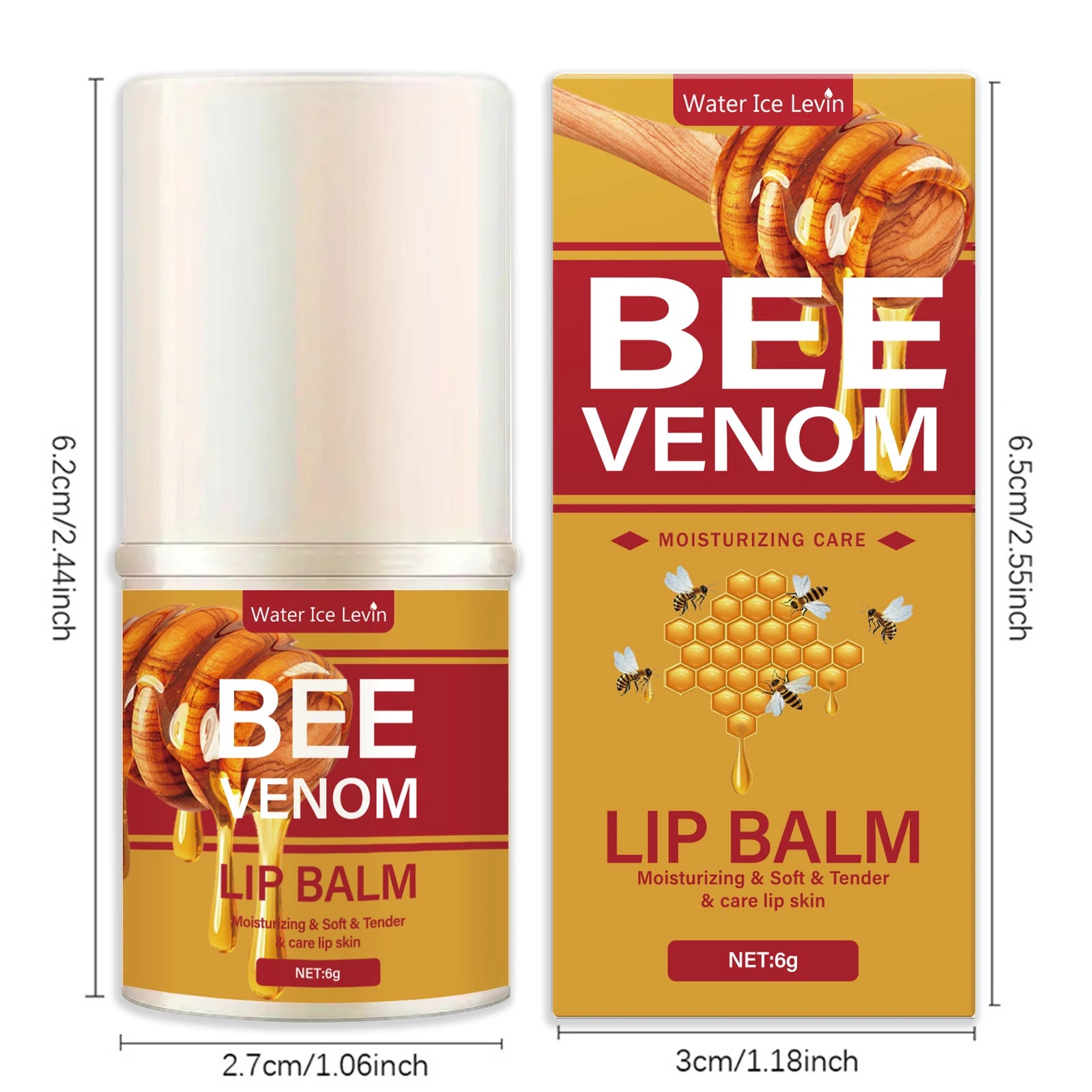 Bee Venom Lip Balm – Hydrating, Plumping & Glowing Lips Lip Balm Oasis Select