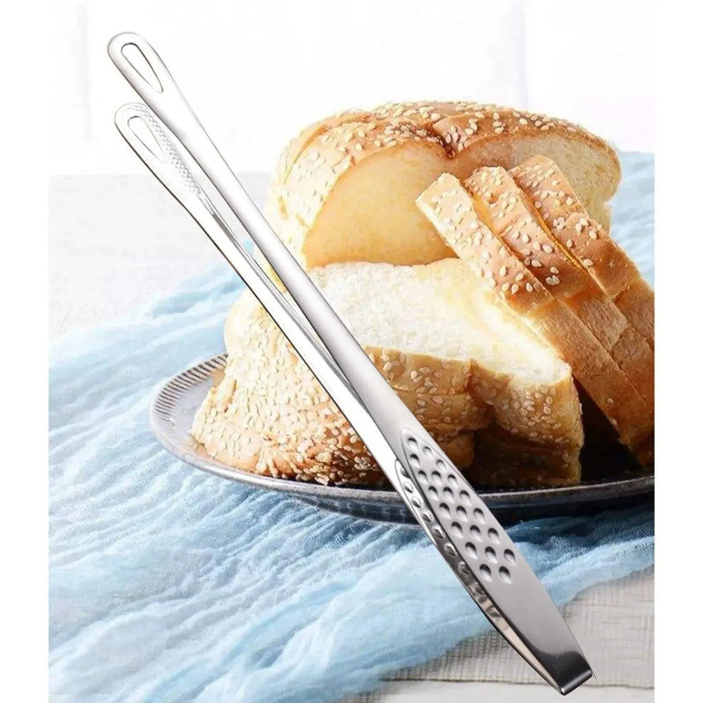304 Stainless Steel Food Tongs – Long Handle BBQ & Kitchen Kitchen Tongs Oasis Select
