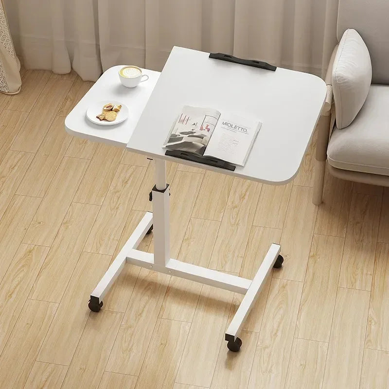 Multi-functional Popular mobile lifting bedside table laptop computer desk for office use, can lift simple table Durable Oasis Select