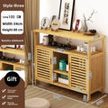 Multi-functional Dining side cabinet Kitchen locker Living room storage cabinet Multi-layer narrow crack shelf cabinet Oasis Select Small double door