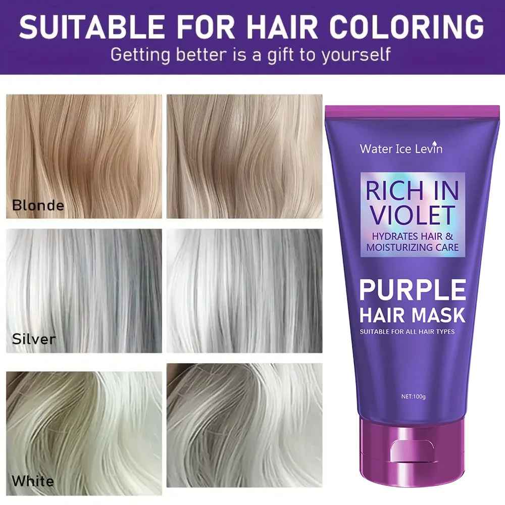 Purple Keratin Hair Mask – Repair Dry, Frizzy & Damaged Hair Keratin Hair Mask Oasis Select
