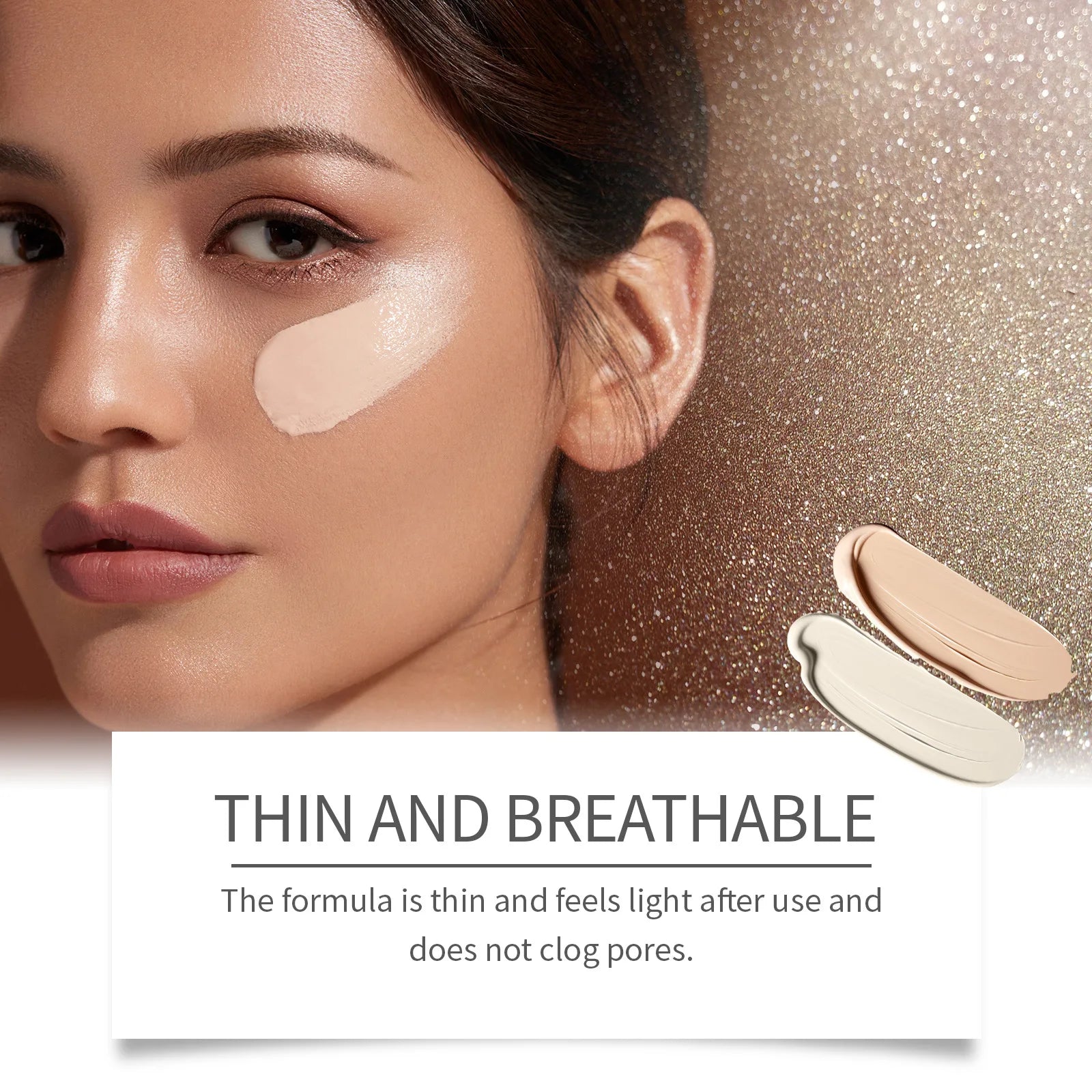 Facial Concealer BB Cream Moisturizing Brightening Skin High Coverage Waterproof Lasting Base Makeup Liquid Foundation Cosmetics Oasis Select