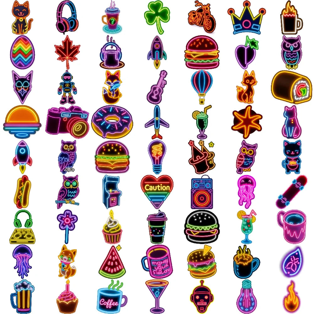 63-Piece Waterproof Temporary Tattoo Stickers – Fun Body Art