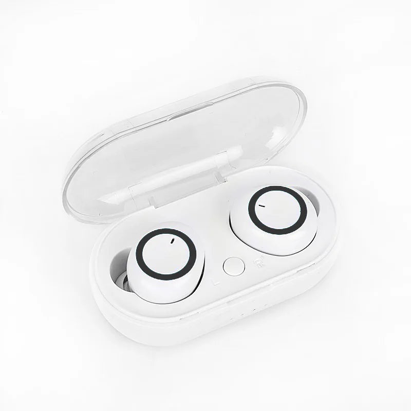 Original Macaron TWS Bluetooth Headphones 5.3 Wireless Headset Waterproof Earbuds Sport Earphones True Wireless Stereo Oasis Select WHITE-black