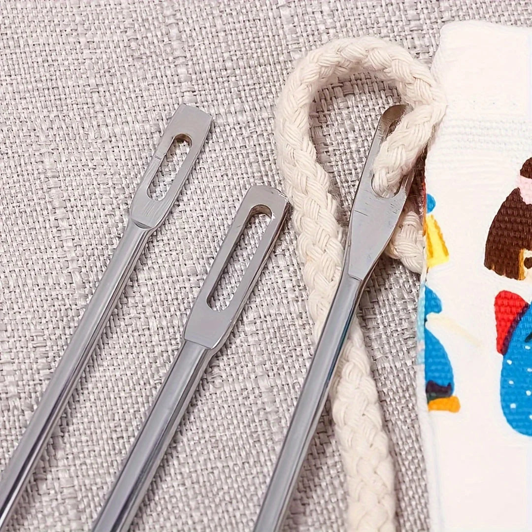 Elastics Sewing Accessories DIY tool Elastic Cord Rope Threader Clip Sewing Loop Kit Loop Turner Hook Flexible Drawstring Thread Oasis Select