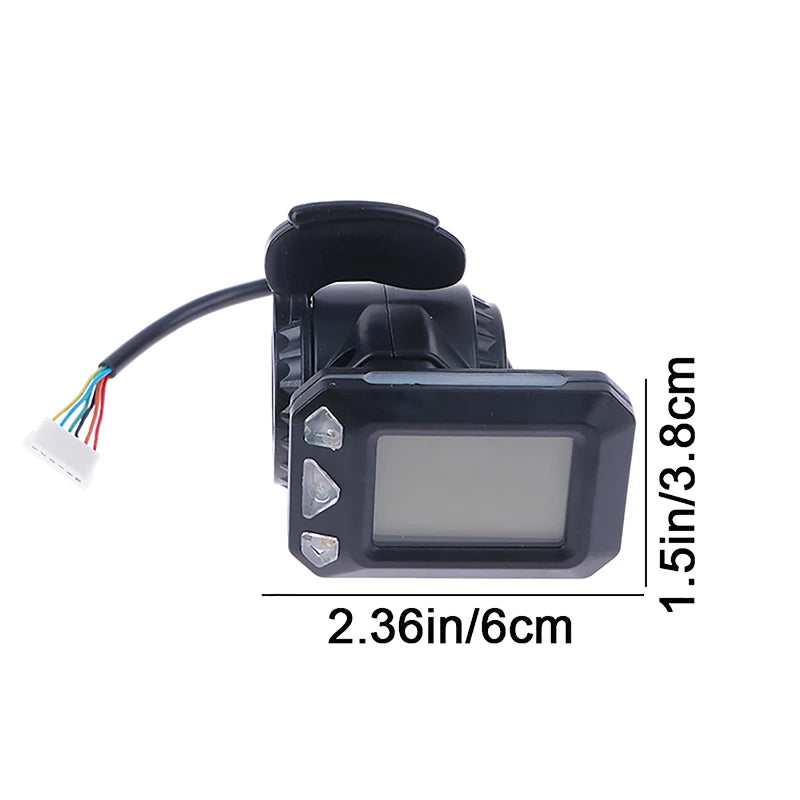 1Pc 36V Adjustable Electric Scooter Instrument Display Screen Switch Accelerator for 5.5/6.5 Inches Scooter Parts Oasis Select