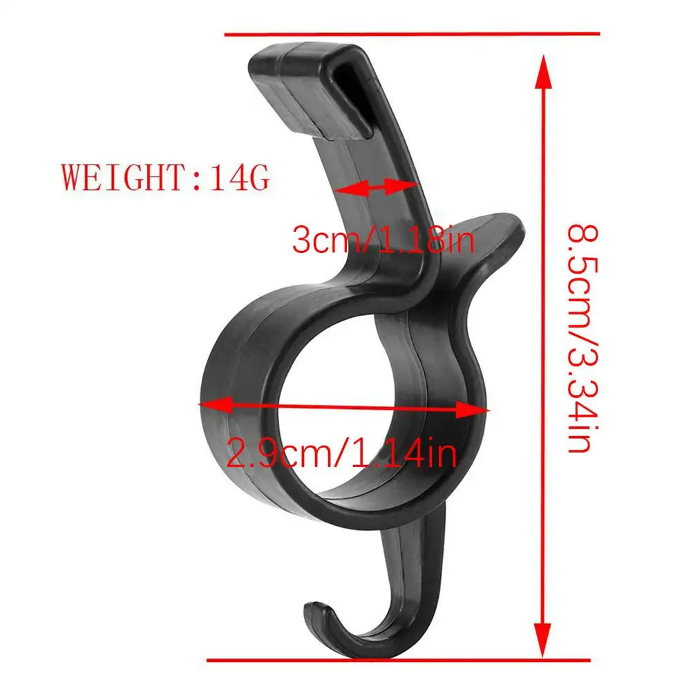 Multifunctional Umbrella Trunk Back Stand Umbrella Holder for Car Boot Organizer Trunk Back Stand for Headrest Purse Automotive Oasis Select 2 packs