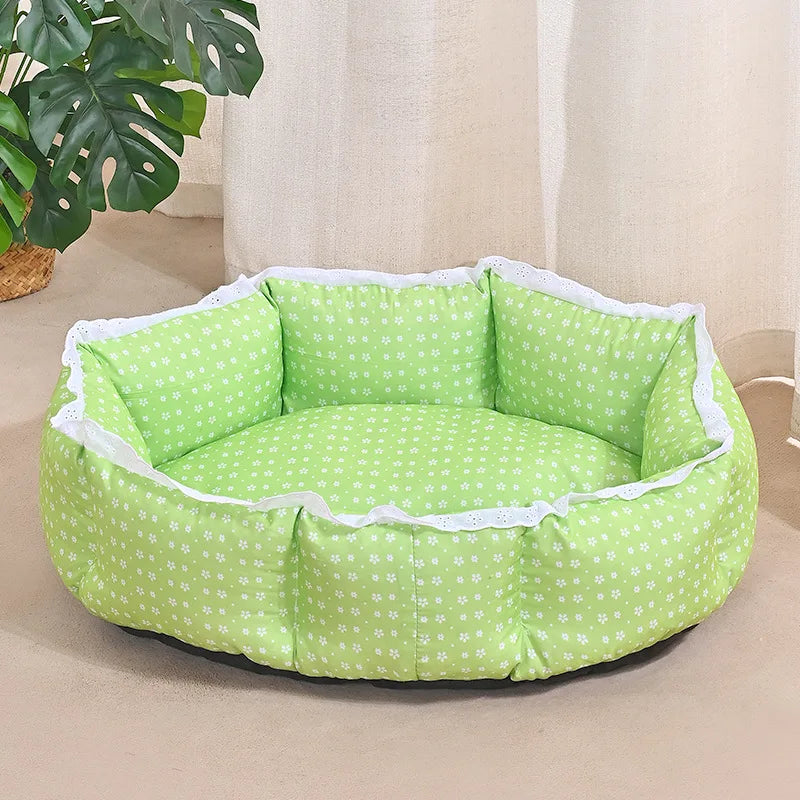 Lace sofa, pet dog bed, cool pad, kitten bed cushion, pet sofa bed Oasis Select fruit green S 49x38cm