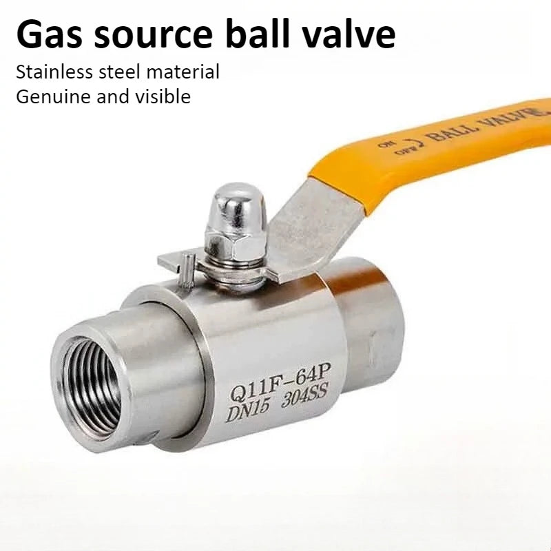 Stainless Steel 304 Ball Valve 2 3 4 6 Points DN8 10 15 20 25 High Pressure Straight Through with Double Internal Thread Oasis Select