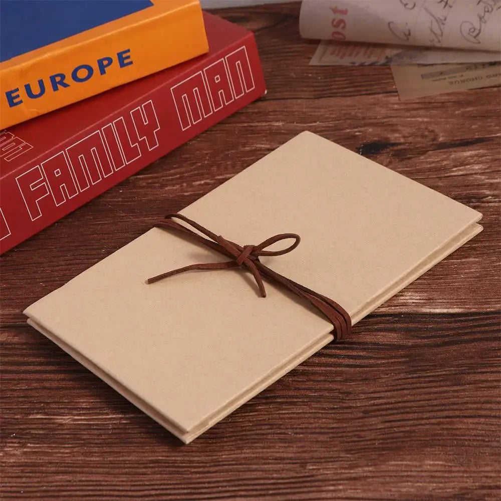DIY Folding Accordion Photo Album – Kraft Paper Scrapbook Gift