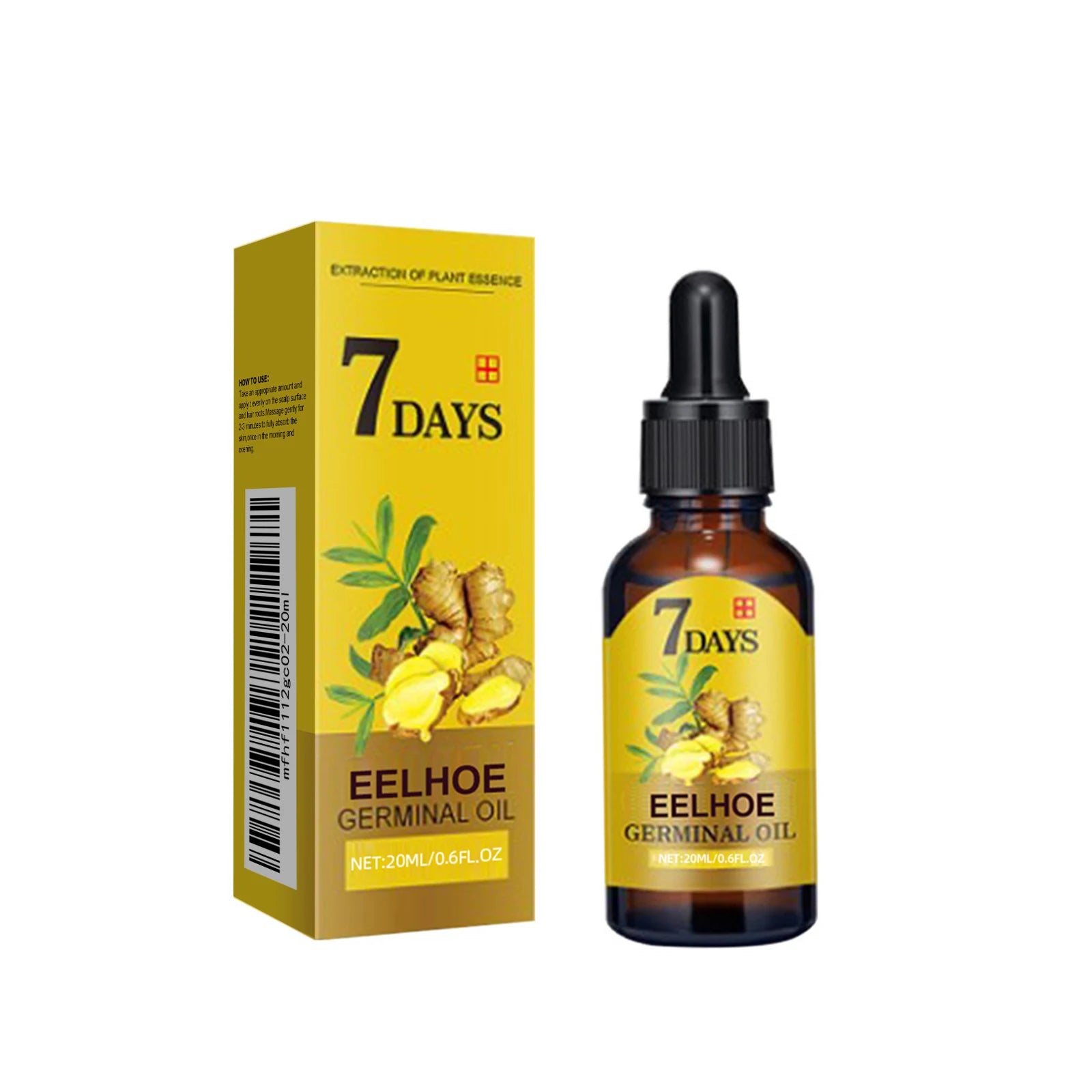 Eelhoe Ginger Hair Growth Oil – Anti-Hair Loss Treatment