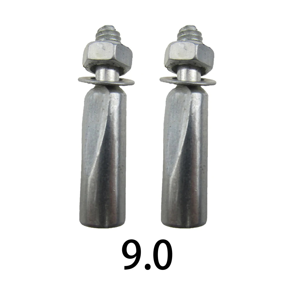 Pin Bicycle Pins Outdoor Sports Cycling Sports Short Steel Silver Steel 2 Pcs 35g Accessories Crank Wedges Bicycle Nice Oasis Select 9.0mm