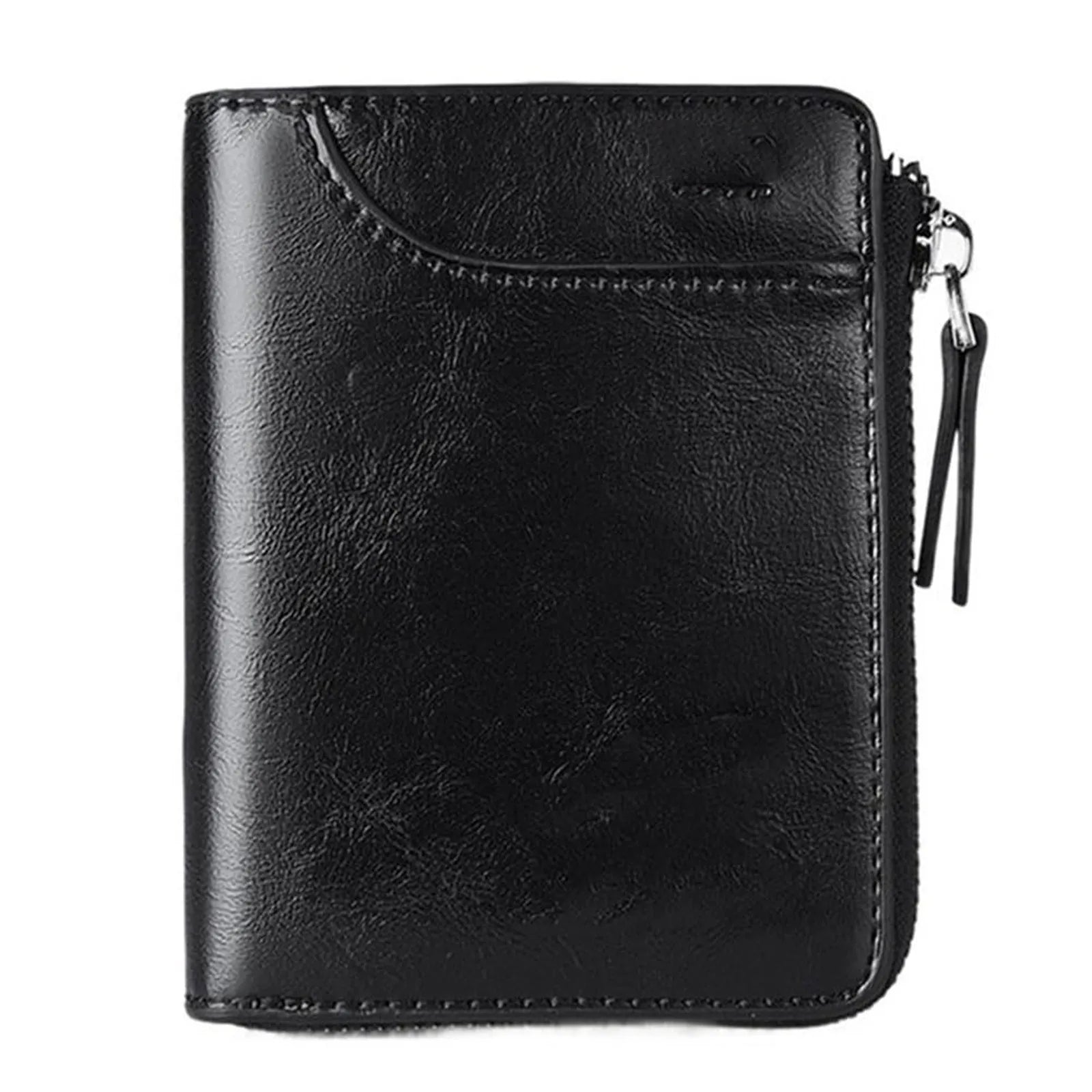 Men's RFID Bifold Wallet – Slim PU Leather Multi-Card Holder Men's Bifold Wallet Oasis Select Black
