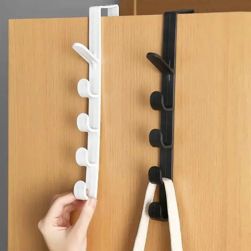 Behind the Door Coat Hook Hanger behind the Door Cabinet Wardrobe Dormitory Door Hook Storage Rack Oasis Select