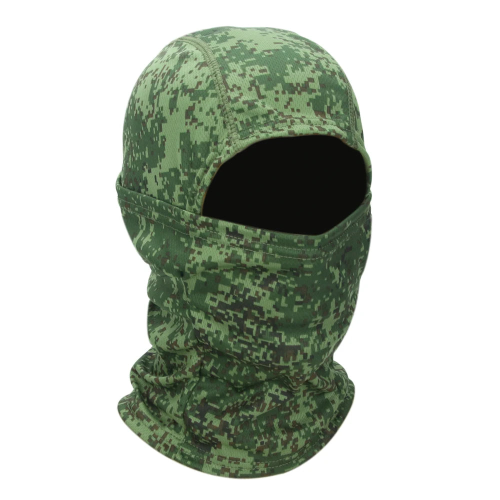 Camouflage Balaclava Hat Cycling Full Face Mask Outdoor Sports Hunting Hiking Ski Mask Motorcycle Helmet Inner Cap Oasis Select Russian camouflage