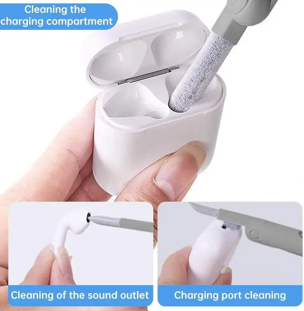 Multifunctional Cleaning Kit Laptop Keyboard Cleaning Brush Mobile Phone Screen Cleaning Bluetooth Headset Cleaning Pen Oasis Select