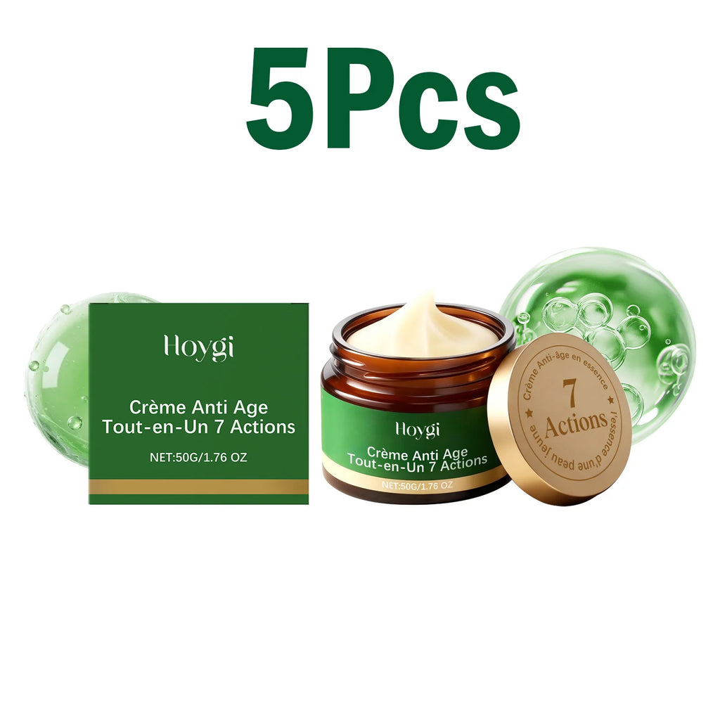 Hoygi 7-in-1 Anti-Aging Face Cream – Firming & Brightening 50g Anti-Aging Face Cream Oasis Select 5 x 50g Boxed
