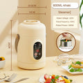 URGGU 800ml Portable Electric Stew Pot with Steamer | 220V