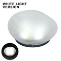 Solar Pebble Lights Outdoor Waterproof IP65, Decorative Garden Stone Lights for Pathway/Lawn/Yard, 8H Auto Lighting Solar Light Oasis Select White Lamp 2PCS