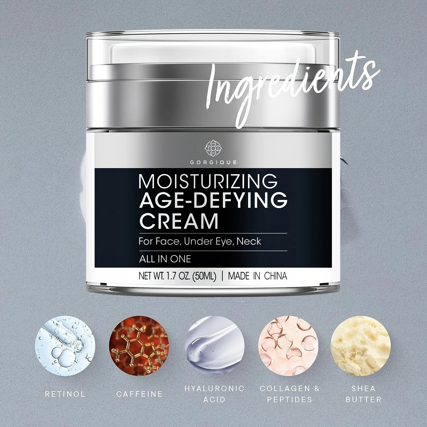 Men's Anti-Aging Face Cream – Retinol, Collagen & Hyaluronic Acid Men's Face Moisturizer Oasis Select
