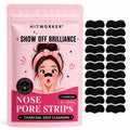 30Pcs Charcoal Nose Care Strips, Soft Fit Skin Routine Patch Set, Easy Home Use, Fresh Look, Travel Friendly Oasis Select 30pcs