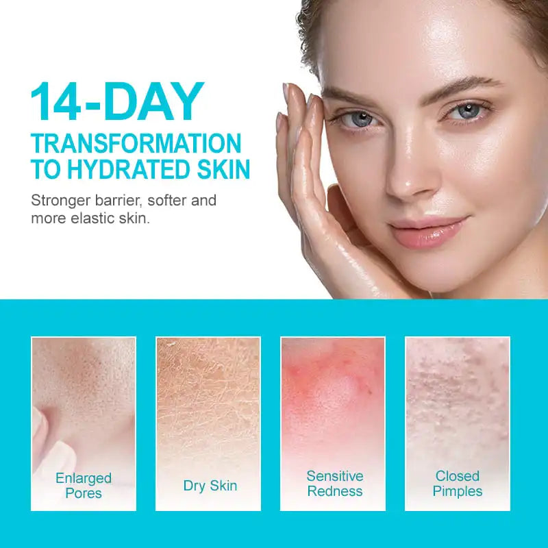 Hyaluronic Acid Moisturizing Face Cream Long-lasting Hydration Removal Enlarged Pore Rich Moisturizer Dry Skin Facial Skin Care Oasis Select