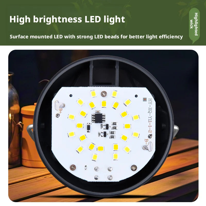 Atmosphere Tent Lighting Handheld Campsite Light Outdoor Camping Lantern Portable Illumination for Wilderness Adventures Oasis Select