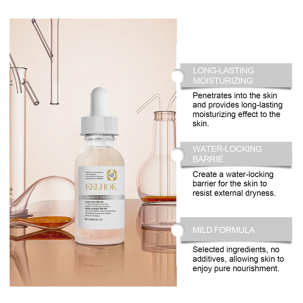 EELHOE Hyaluronic Acid & Lactic Acid Face Serum 30ml Face Serum Oasis Select
